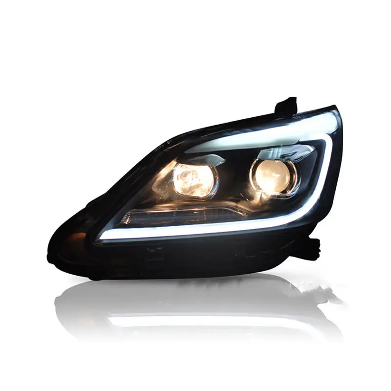 

Car LED Headlight Front Lamp Auto Part Accessories For Toyota INNOVA 2012-2015 Dynamic Turn Signal Brake Head Lights