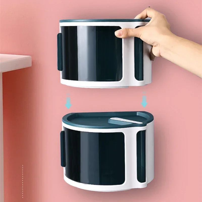 Creative Multifunctional Waterproof Storage Box Paper Towel Rack Non-perforated Toilet Paper Box Paper Towel Box Rack Drawer Box