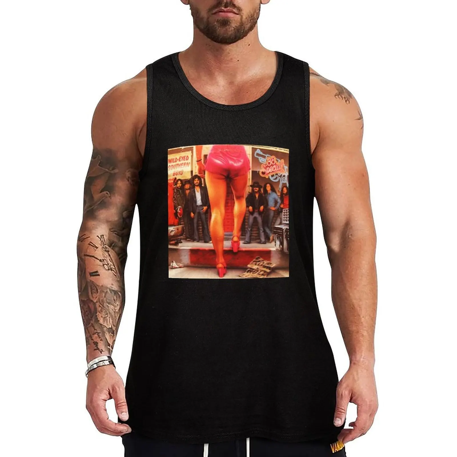 

38 Special Poster Tank Top Basic Layering Tank Top Soft Cotton Sleeveless Shirt