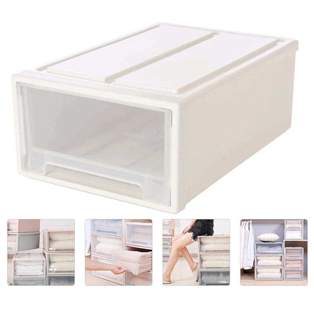 

Shoe Storage Cabinet Clothes Organizer Toy Large Capacity Box Plastic Household Container