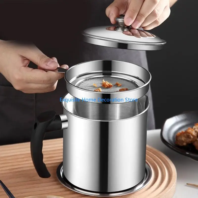 

L5BF Kitchen Fring Mail Cange с подставкой для смазки из нержавеющей стали контейнер