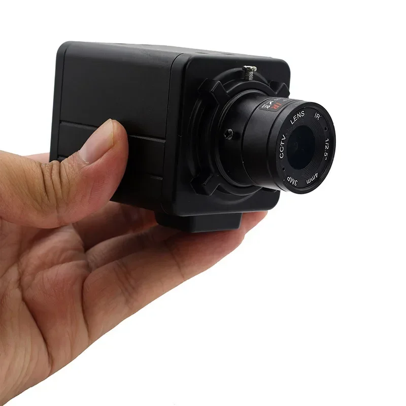Uvusee Mini H.265+2K 4MP APP Control HD 4MM CCTV POE Netwok IP Security Camera Box Bullet AI Surveillance Camera