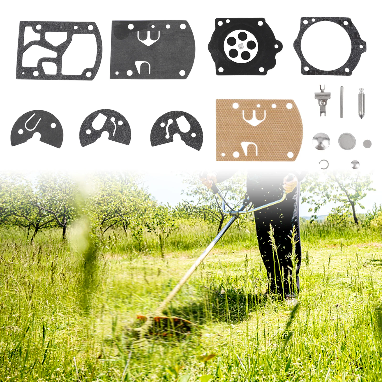 

For carb Rebuild Kit WB37 for K10WB Works Effectively with For PARAMOTOR and CHAIN SAW Ensures Long lasting Performance