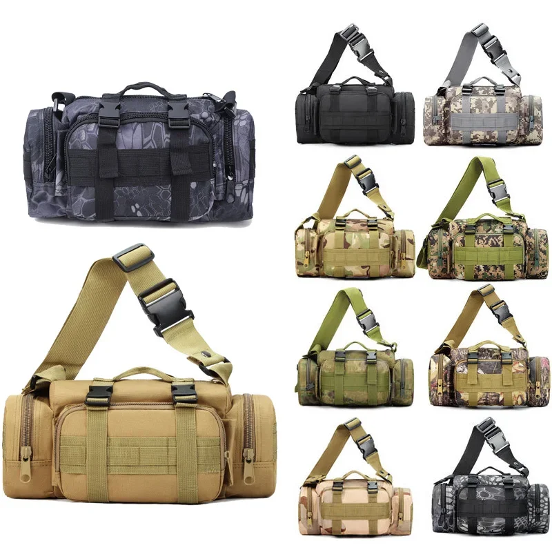 Outdoor Waist Bag Climbing Shoulder Bags Tactical Pouch 3P Camping Hiking Chest Bag Assault Cameras Backpack