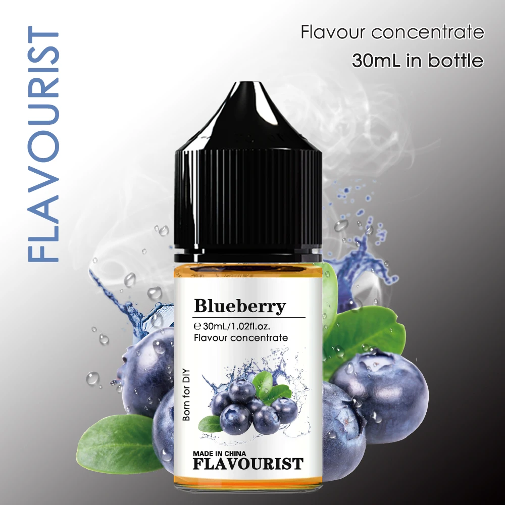 FLAVOURIST Blueberry Fruits Flavor Aroma Water Solubility Flavoring Concentrate E for DIY Liquid juice Parfume