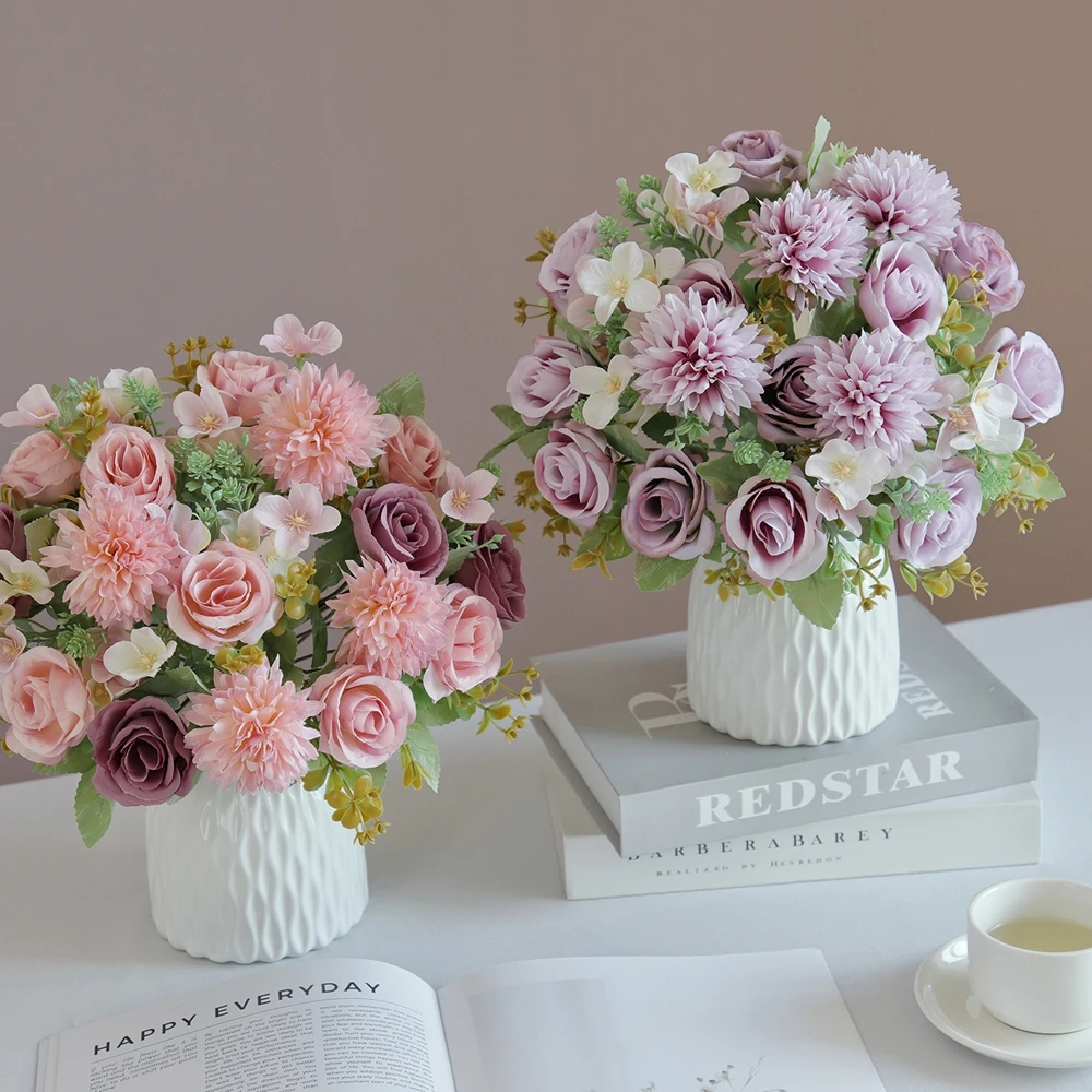 1/5PCS Artificial Flower Silk - Tablet Accessories Gifts 评论和价格