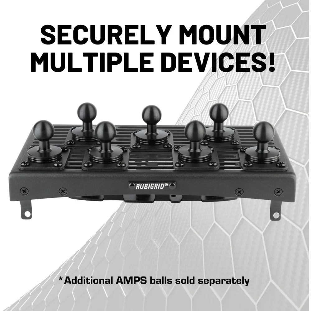 

RubiGrid Metal Dash Mount Phone Holder Compatible with 2015-2022 Chevrolet Colorado & GMC Canyon
