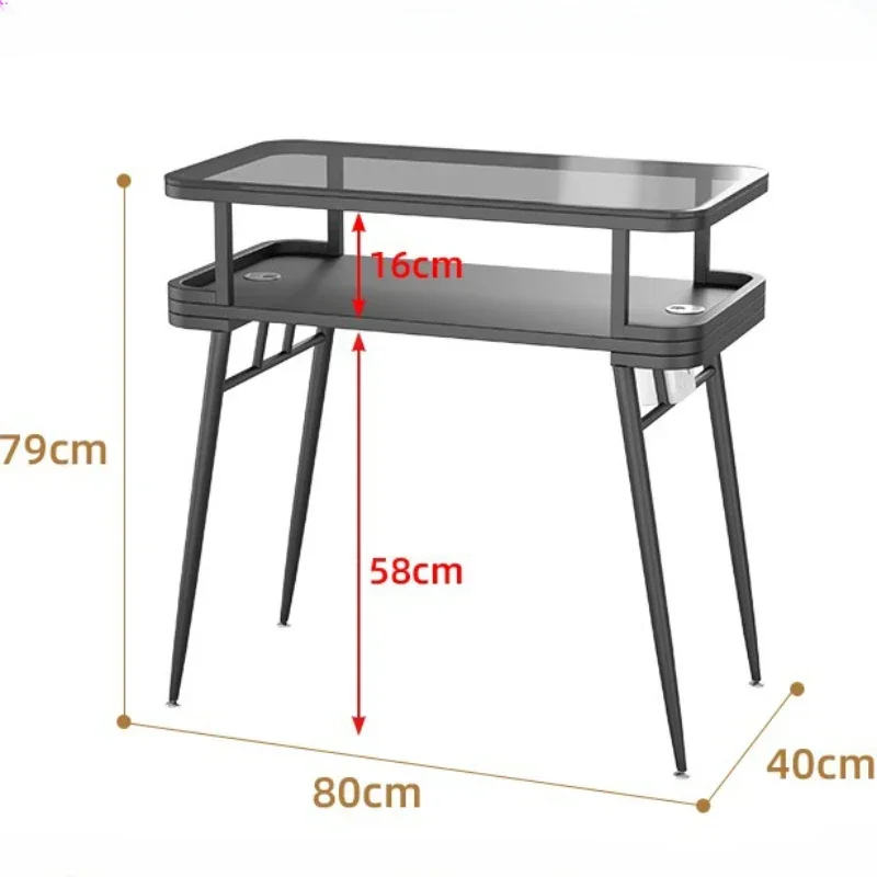 Professional Salon Station Makeup Organizer Nail Manicure Table Beauty Tables Mesa De Canto Furniture Aesthetic Portable Coffee