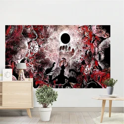 Berserk Sacrifice Tapestry Travel Hanging Printed Wall Towel Blanket Decor Bedspread Bedroom Colored Mat Yoga Room Home Art