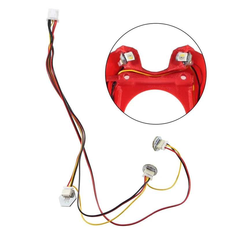 

Профессиональный светодиодный комплект RGBW, мини-кнопка, светодиоды для печатных плат, жгут проводов из ПТФЭ, светодиодный светильник для экструдера Voron 2,4 Trident Stealthburner