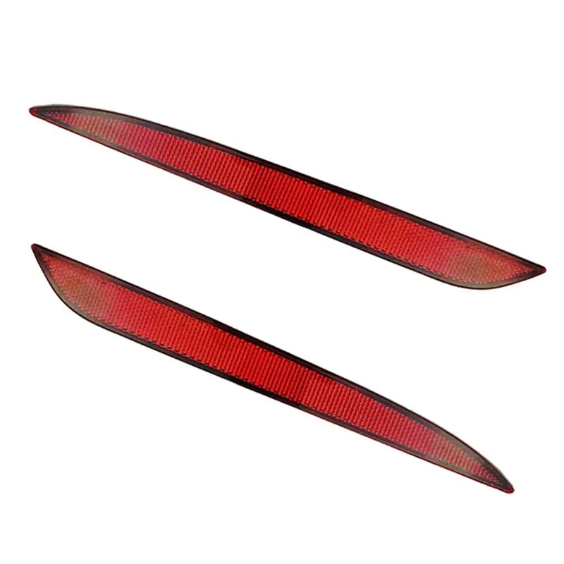 A65P-Car Tail Lamp Brake Light Rear Bumper Reflector Warming Lamp 1077406-00-F 1077407-00-F For Tesla Model 3 2017-2022