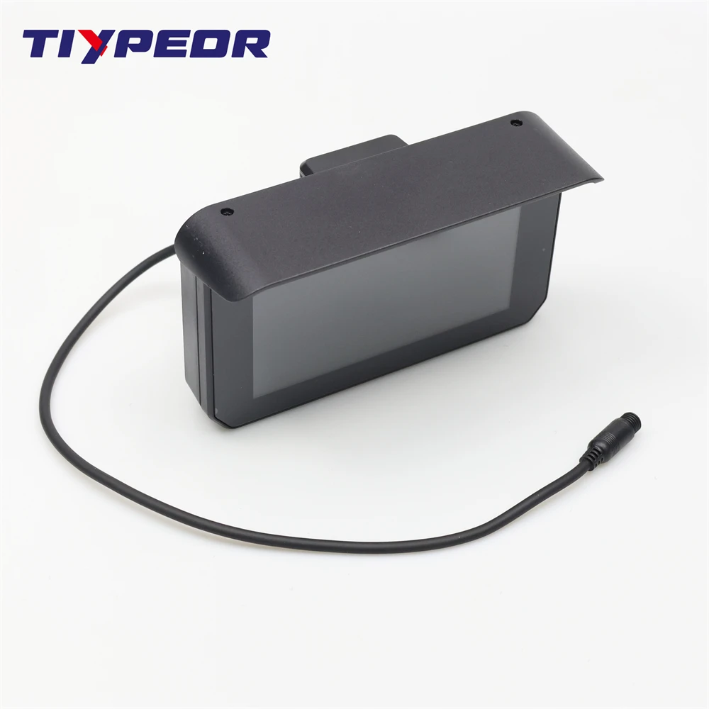 TIYPEOR Navigation Motorcycle Waterproof Apple Carplay Display Screen Portable Motorcycle Wireless Android Auto Monitor