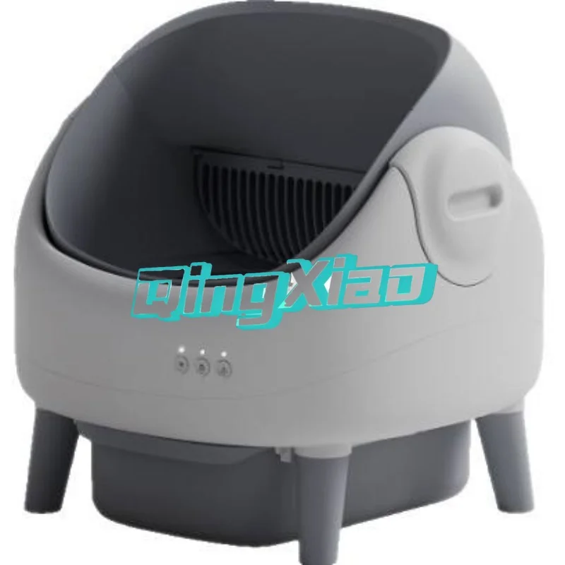 

Fully Automatic Self Cleaning Cat Litter Box Extra Large Open Anti Splash Odor Electric Smart Toilet For Multiple Healthy Cats