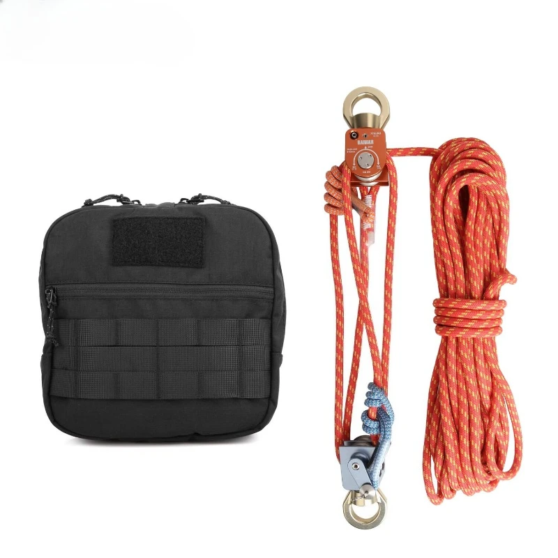 Multi-Functional Labor-Saving System 4:1 Universal Lifting Kit for Efficient Lifting, Slow Lowering, Grabbing & Stopping Pulleys
