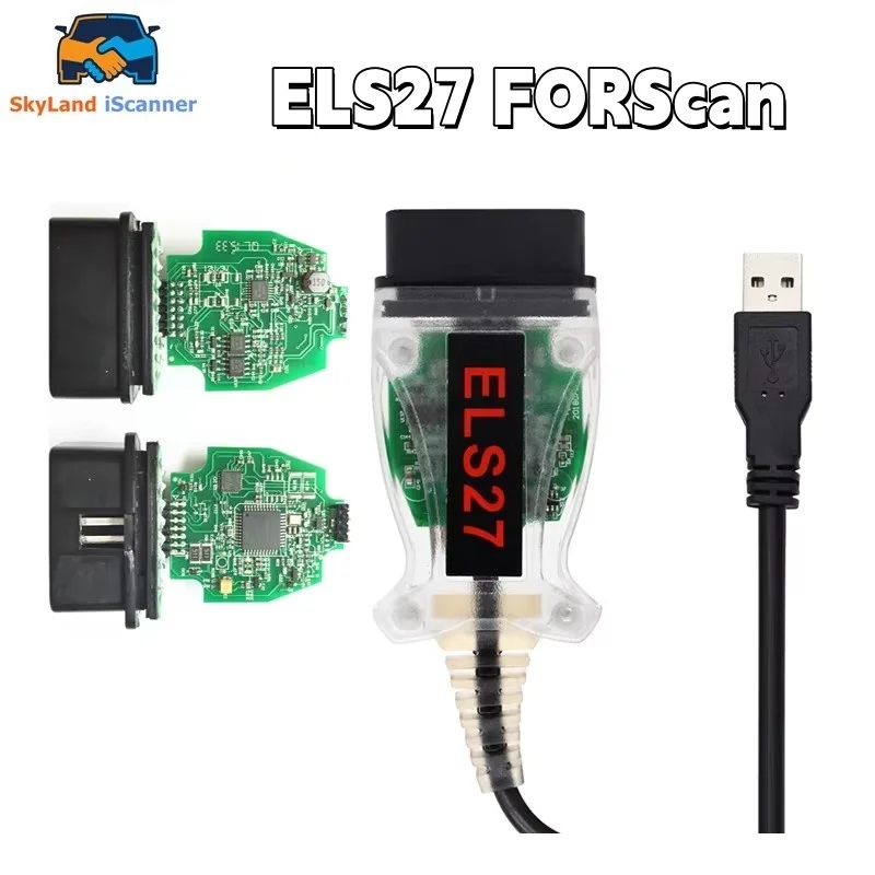 

ELS27 V2.3.8 FORScan для Ford PIC24HJ128GP FTDI OBD 2 OBD2 диагностические автоинструменты автомобильный OBD2 автомобильный сканер J2534 для Mazda