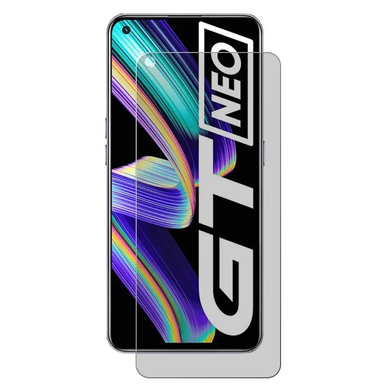 حافظة من الزجاج المقسى المضاد للتجسس لهاتف Realme gt 5g على هاتف Realmegt neo Realmi g t tg coque Realmigt reame relme زجاج الخصوصية