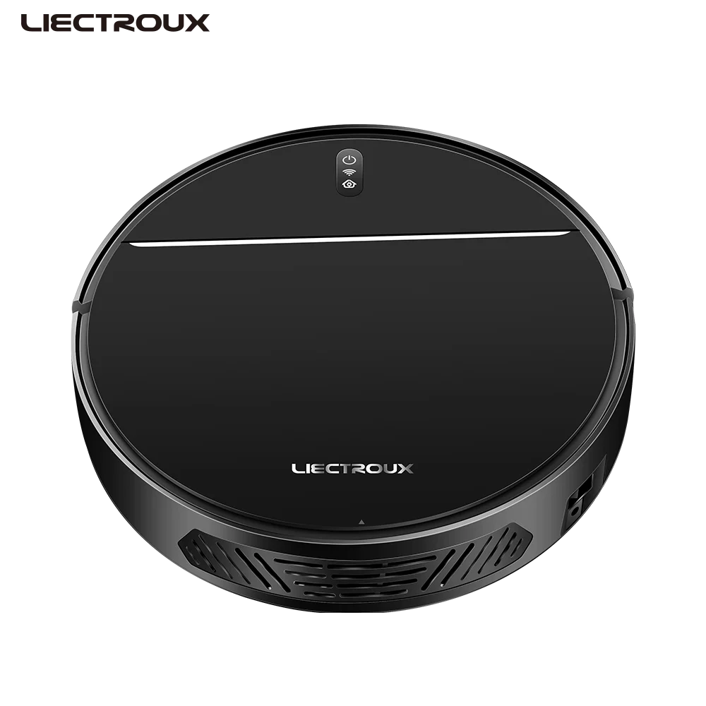 Smart Robot Vacuum Cleaner Mop Combo Anti Falling 2 in 1 Dust Auto Sweeper App Control Household Hard Floor Pet Hair Mop