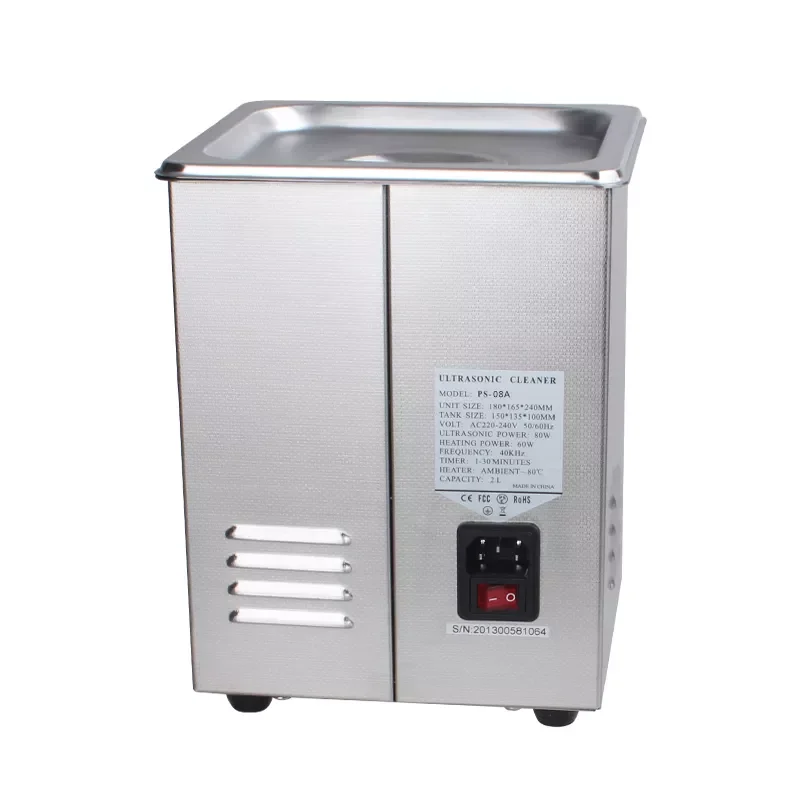 QLAB PS-10A 2L Digital Ultrasonic Cleaner Engine Carbon Cleaning Machine