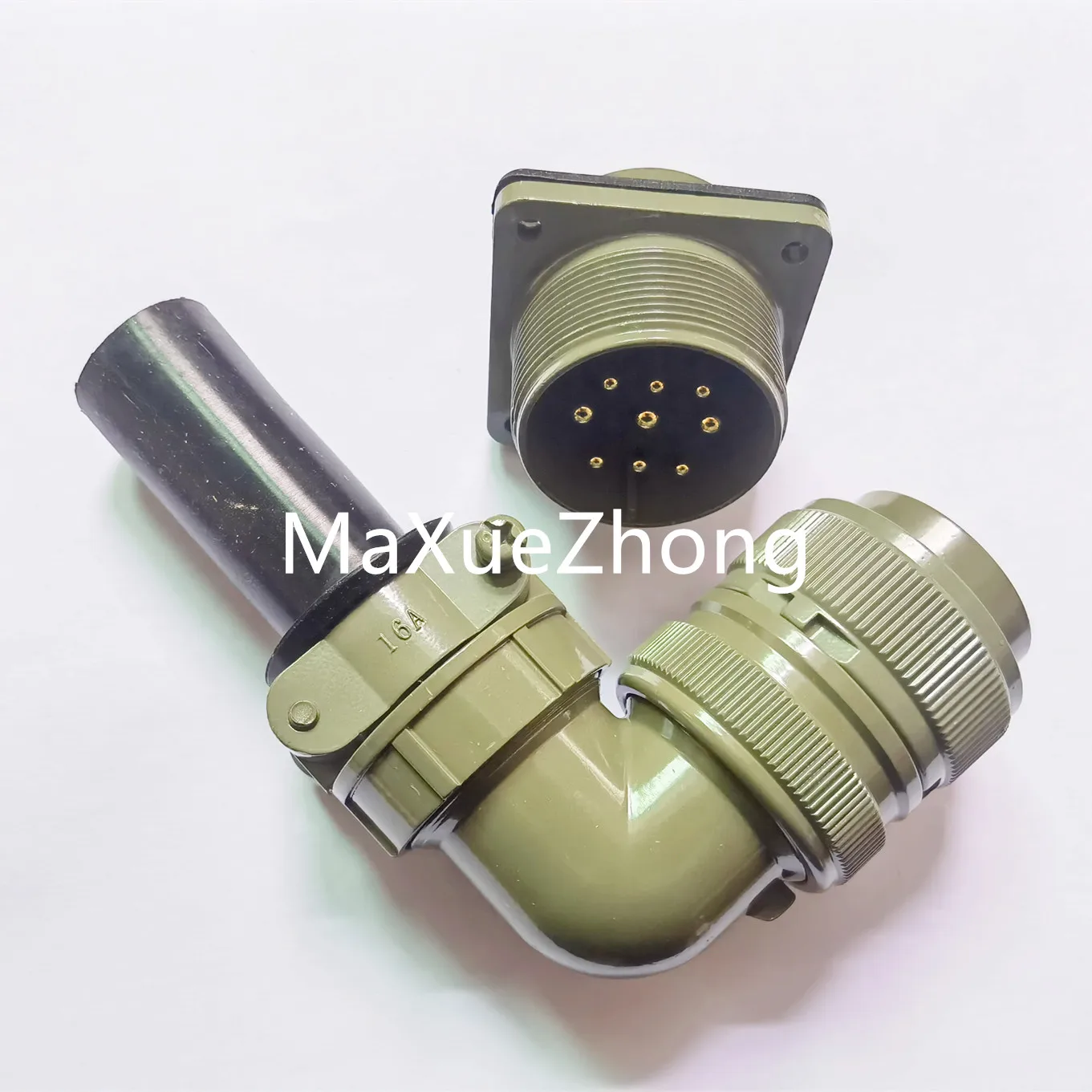 

Original new 100% 5015 MS3108A24-11S MS3102A24-11P 9 core American Standard aviationplug bent core waterproof connector