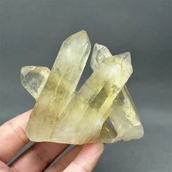 Citrine Specimen Tower Crystal Natural Quartz Stone Mineral Energy Healing Spiritual Aura Witchcraft Home Decoration