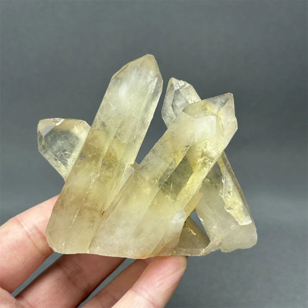 Citrine Specimen Tower Crystal Natural Quartz Stone Mineral Energy Healing Spiritual Aura Witchcraft Home Decoration