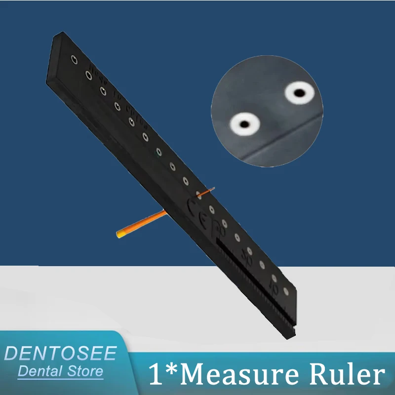 

Professional Dental Endo Ruler 1PC Gutta Percha Measuring Scale Tool for Endodontic Root Canal Work