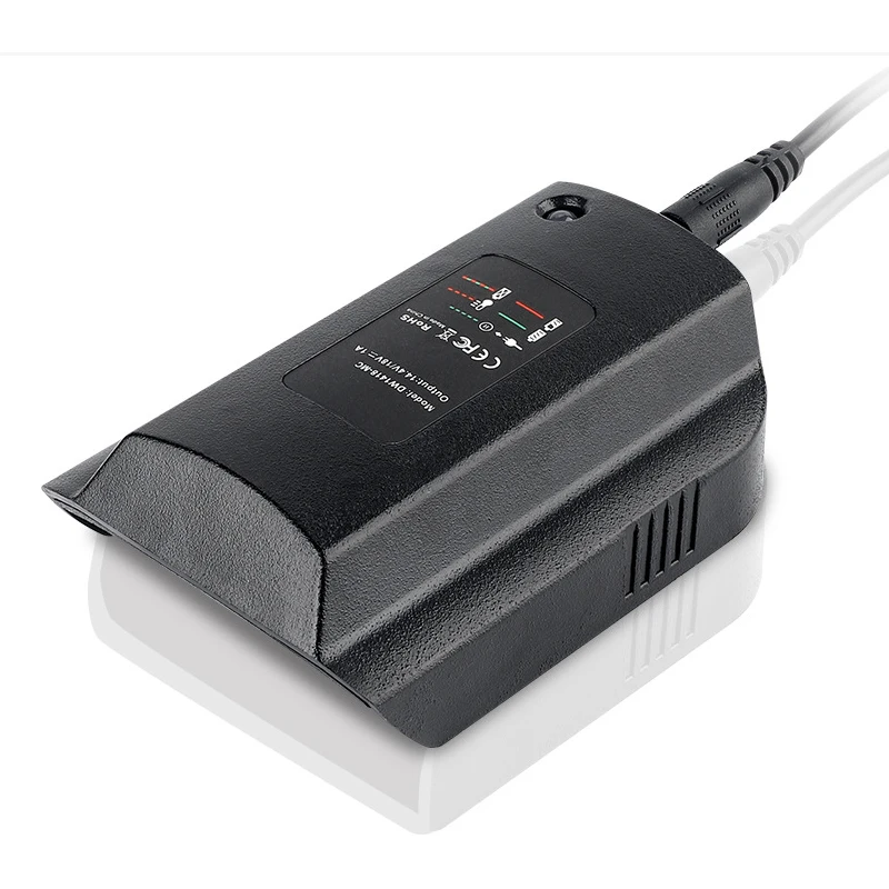 HAKSINKY Portable New Lithium Battery Split Charger Adapter Compatible with For DL DCB118 14.4-18V Lithium Batteries Power Tools