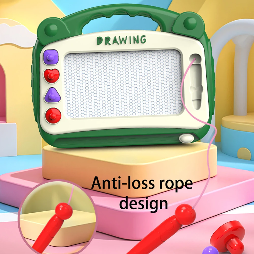 لوحة رسم مغناطيسية جديدة ملونة على الجدران ممحاة سحرية لوحة رسم للأطفال لوحة جرافيتي لعبة رسم فنية للتعليم المبكر