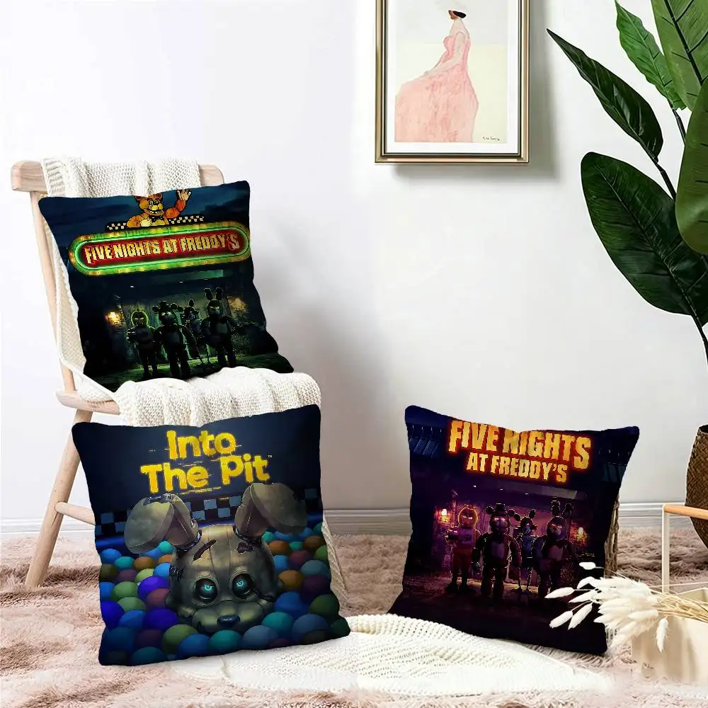 F-FNAFS Horror Game Pillow Anime Pillow Sofa Bed Head Pillow Cover Cushion Cover 45x45 cm Fashion
