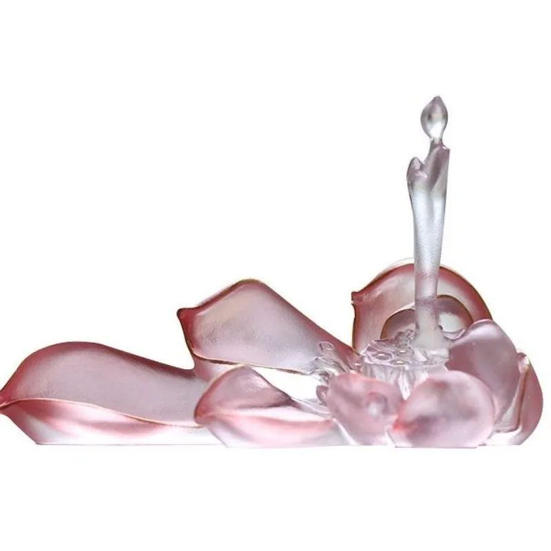 Glazed lotus line fragrant incense insert, Jingwu creative home Zen ornament home