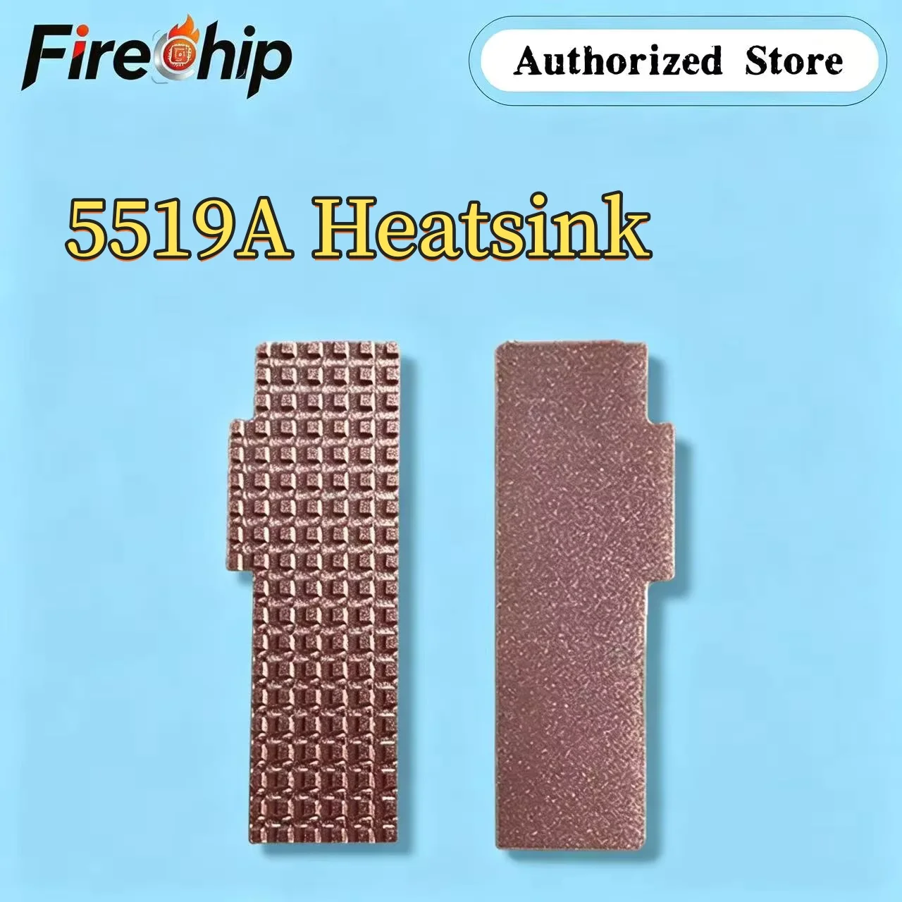 FireChip Radxa ZERO 3W / 3E Heatsink 5519A, Easy to Install and Remove