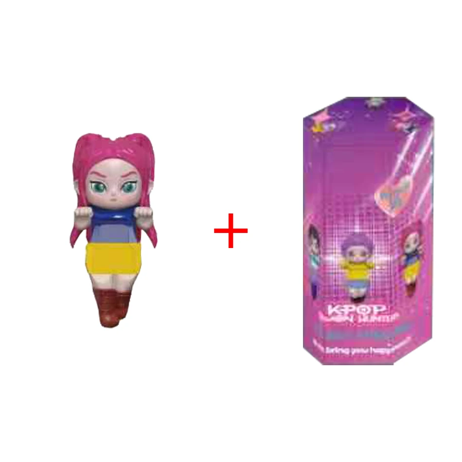 New Kpop Demon Hunters Figure Series Blind Box Derpys Tiger Rumi Mira Zoey Sussy Figurine Doll Mini Decor Model Toys Girl Gifts