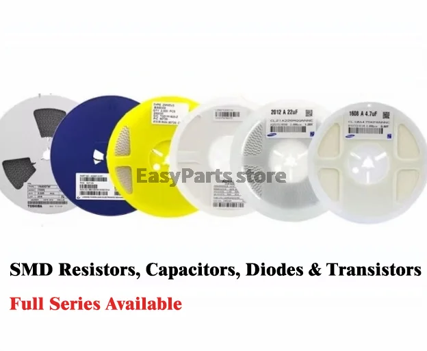 100PCS 0805 SMD Capacitor 5% 100PF 50/100/500/630V For PCB power decoupling, signal filtering, RF matching & voltage buffering