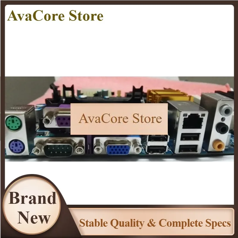 AvaCore845 New 845GV 845GL ISA Mainboard PGA478 Motherboard 2PCI VGA LPT 3ISA Slot Milling Machine Industrial Motherbo