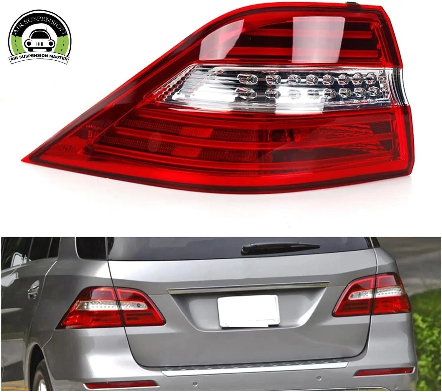 

Outer Side LED Tail Rear Lamp Light A1669063501 A1669063601 For Mercedes Benz W166 ML350 ML550 2012 2013 2014 2015