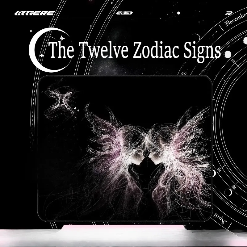 

Резиновые коврики для мыши на заказ, персонализированные коврики для мыши серии «Двенадцать созвездий» толщиной 5 мм, настольный коврик для ПК, FPS, игровой коврик для киберспорта