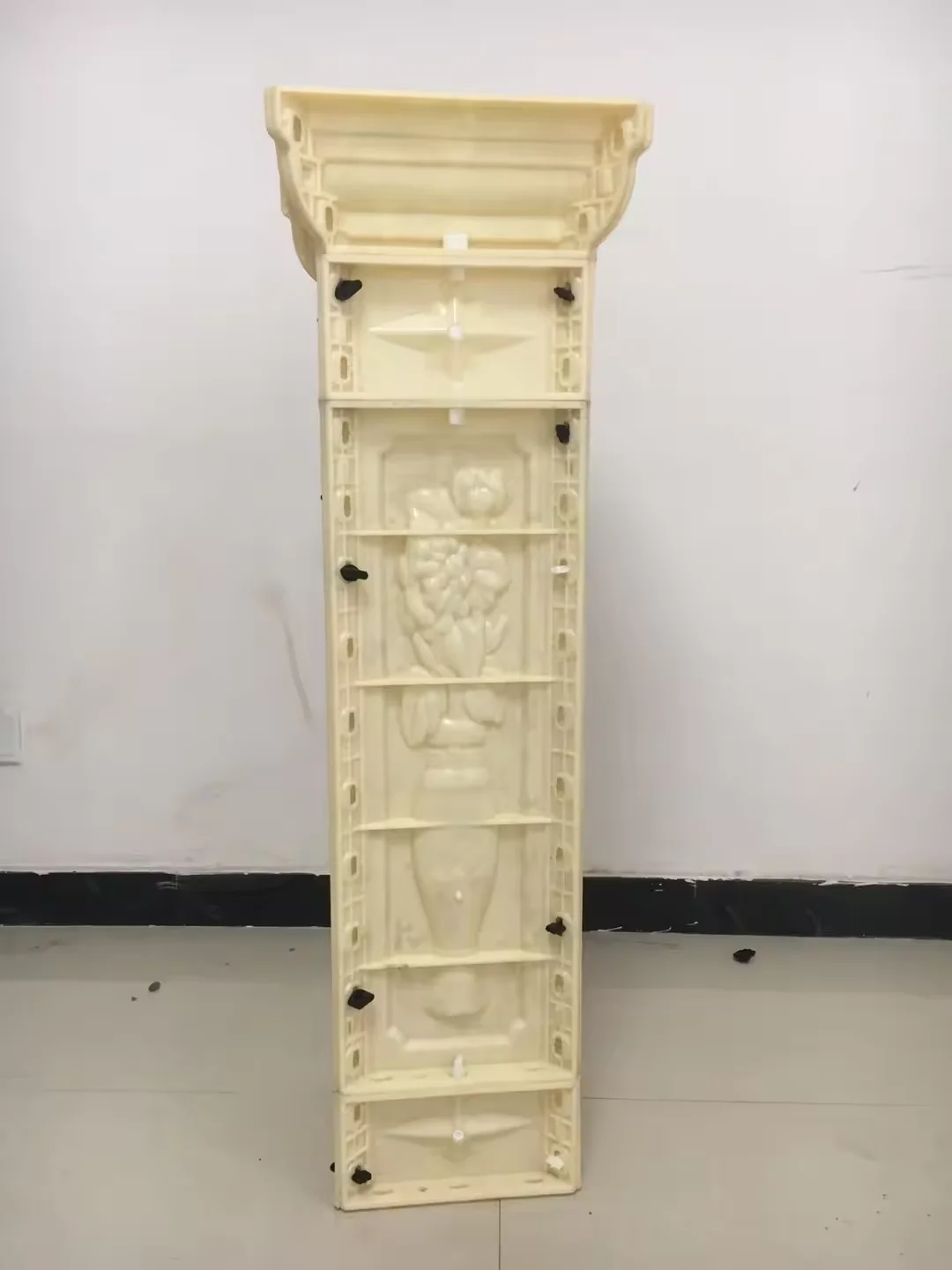 99*20cm Plastic Molds Concrete Pedestal Baluster side Pillar post Reazone ABS high quality