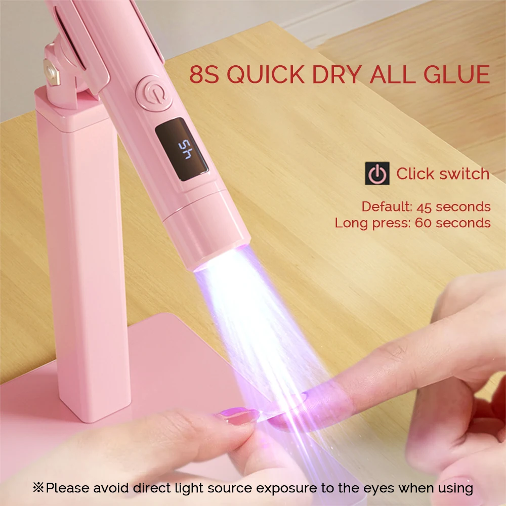 

Фонарь для маникюра, портативная лампа для сушки ногтей, профессиональная ультрафиолетовая мини-лампа для сушки ногтей