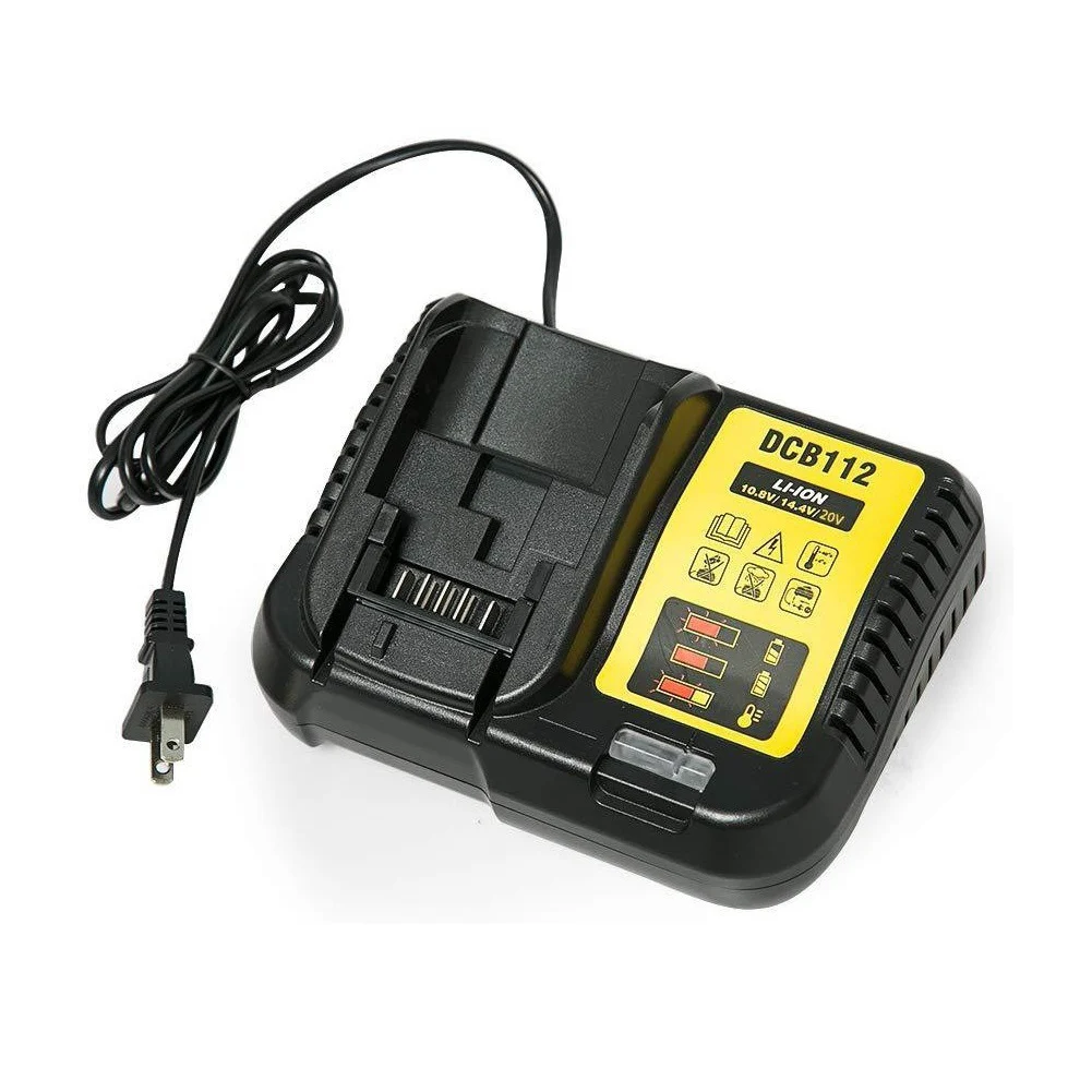 

Lithium Battery Charger for Dewalt 12V 20V DCB101 DCB200 DCB140 DCB105 DCB112 Consumer Electronics Accessories