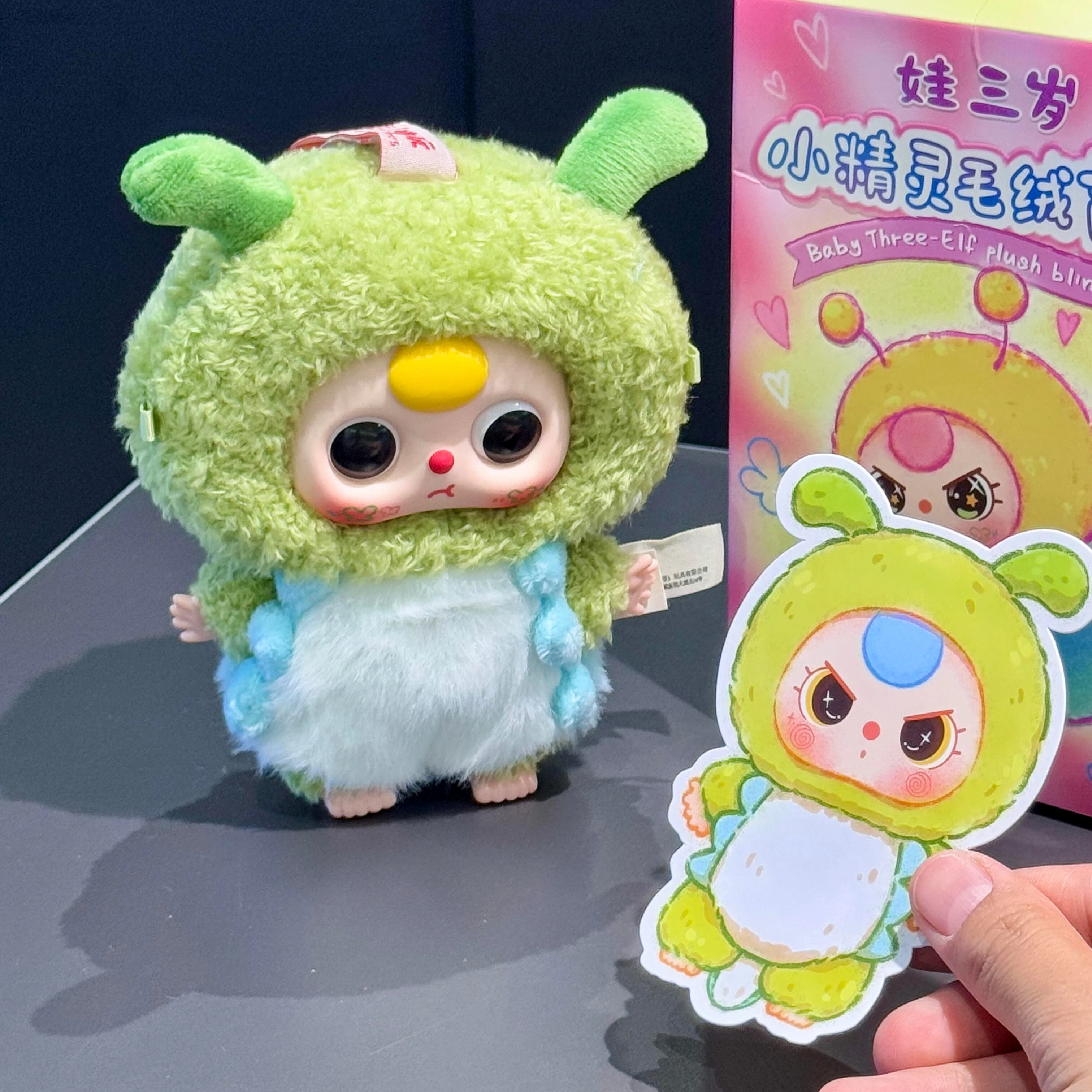 ตุ๊กตาสามเอลฟ์ซีรีส์ บลายด์บ็อกซ์ รุ่นลิมิเต็ดอิดิชั่น ตุ๊กตาน่ารัก ของเล่นแฟชั่น กล่องสุ่ม ของขวัญสร้างสรรค์ จี้ห้อยคอ ฟิกเกอร์อนิเมะ