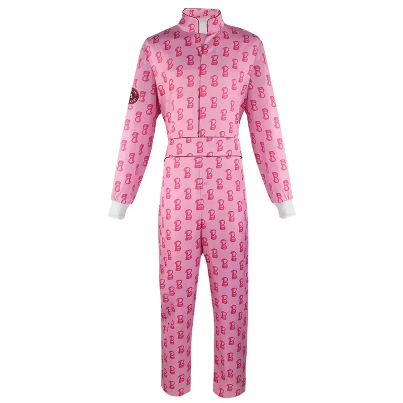 

2025 22, новый фильм Марго Робби Барби Кен, косплей для мужчин, взрослых, черная корова, костюмы на Хэллоуин для мальчиков, розовый комбинезон, ролевой комбинезон