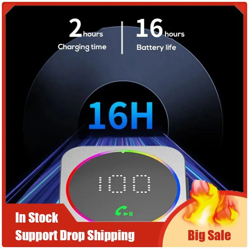 Mejores OFERTAS adaptador auxiliar Bluetooth para coche, adaptador portátil Bluetooth para coche, receptor de Audio inalámbrico para altavoz estéreo de coche/hogar