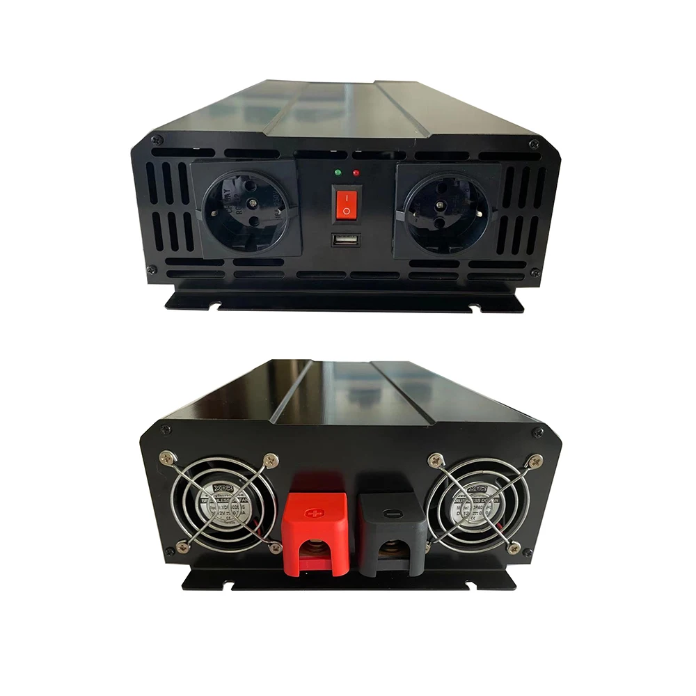 Inversor RV 12V 24V 48V 60V para 220V, Onda Senoidal Pura, Off Grid, 1000W 1500W 2000W 2500W 3000W, Inversor Solar DC para AC