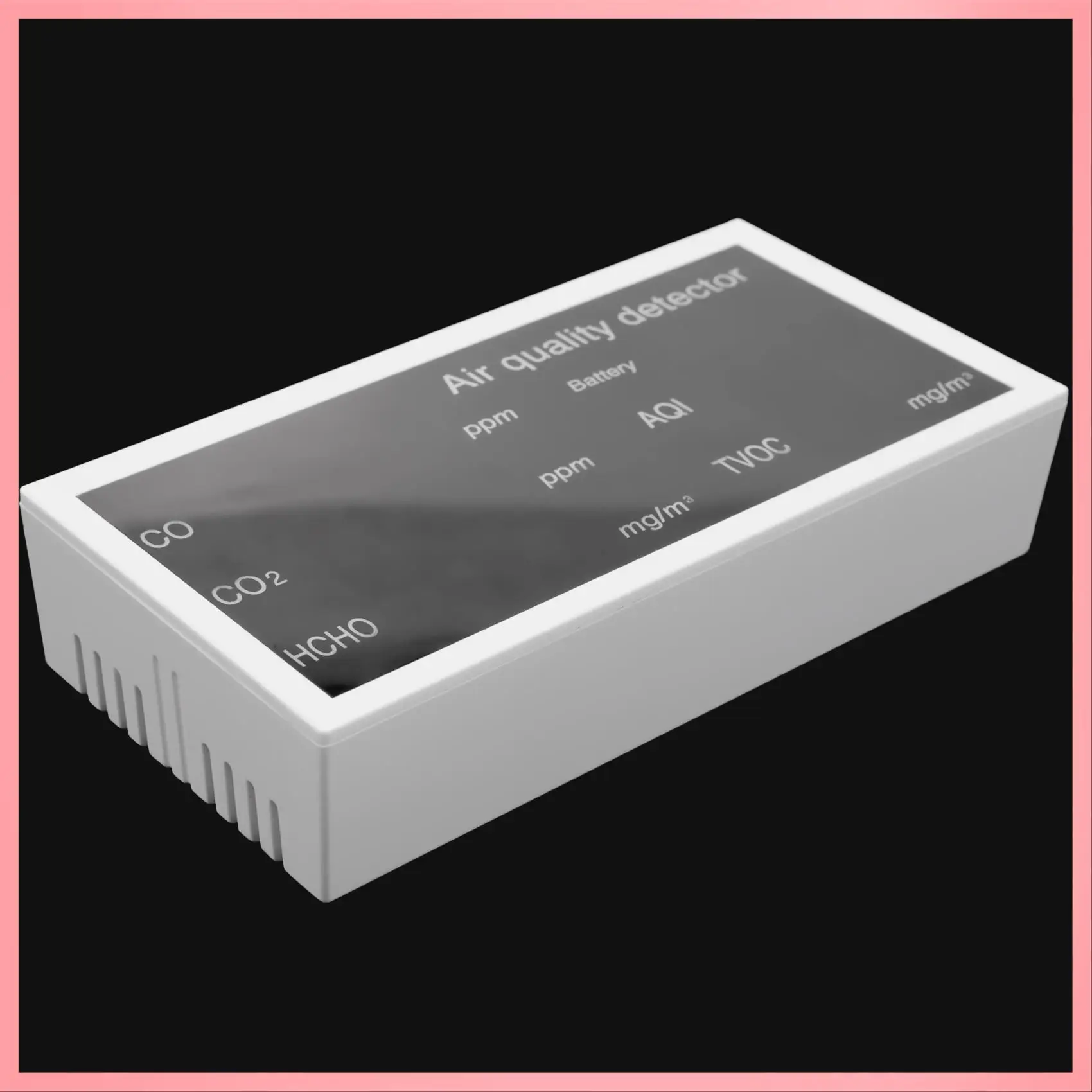 

Y23A-5 In 1 Multifunction Air Quality Monitor With LED Display Air Pollution Detector For CO/CO2/HCHO/AQI/TVOC Outdoor Indoor