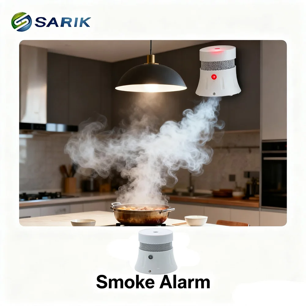 Мини-детектор дыма, пожарная сигнализация