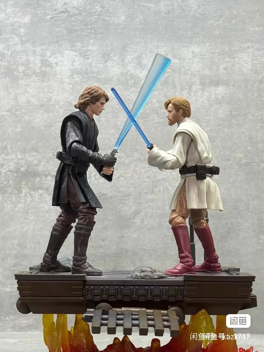 

В месте, оригинальная фигурка «Звездные войны: Черная серия», Анакин Скайуокер и Оби-Ван Кеноби G1305, модель игрушки, подарки на день рождения