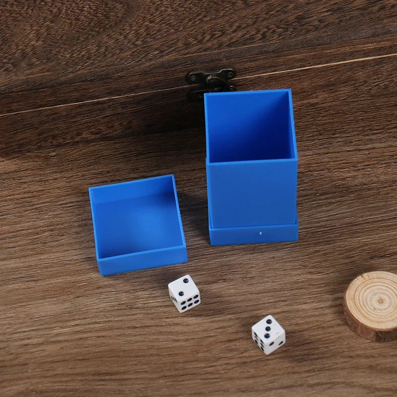 Forced Dice Box Mind Prediction Dice Magic Prop Close Up Magic Toy for Kids Beginners Party Illusion Funny Magic Tricks