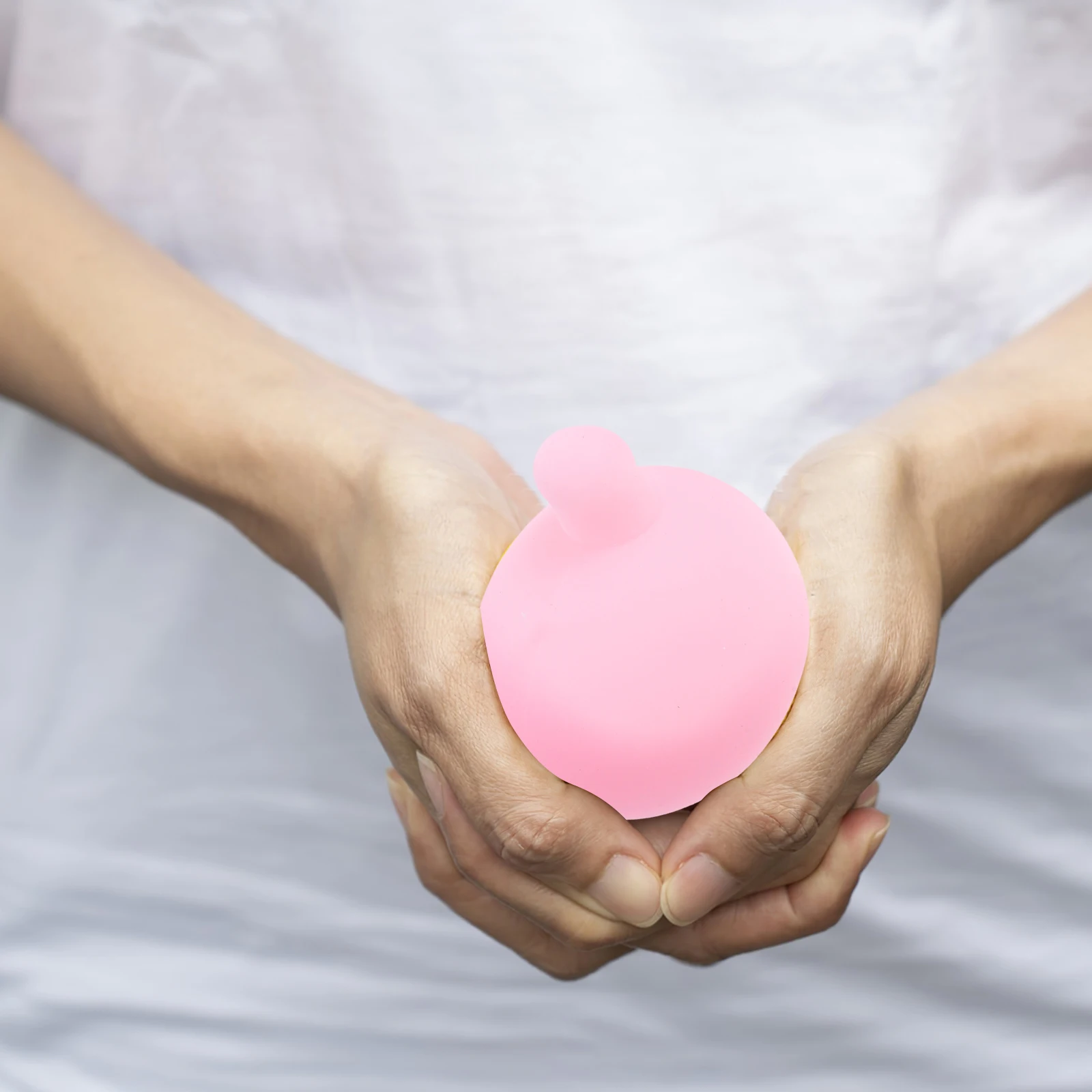 

12 Pcs Bubble Blowing Inner Core for Soft Rubber Pink Squeeze Toy Inserts