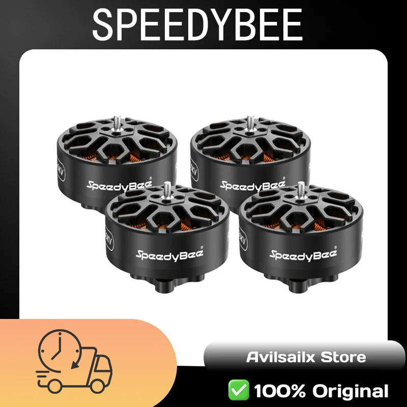 

SpeedyBee 2006-1950KV Бесщеточный двигатель Bee35 3,5-дюймовый гоночный дрон FPV