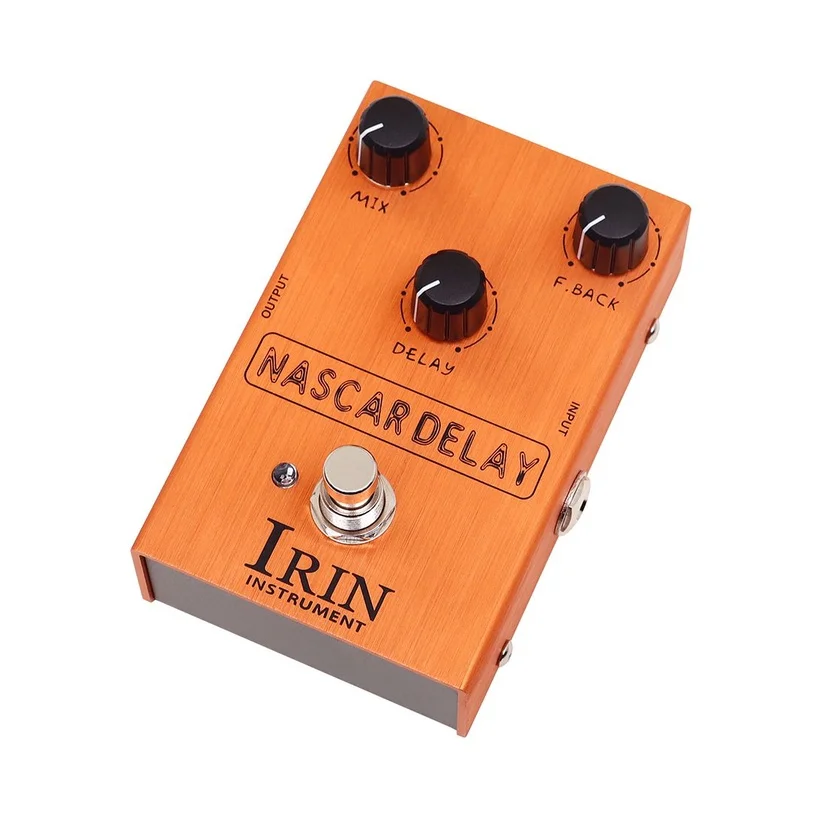 IRIN AN-37 NASCAR Analog delay pedal BBD Vintage classic delay effect pedal for electric guitar Accessories for musical